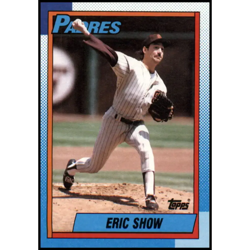 1990 Topps #239 Eric Show NM-MT San Diego Padres Baseball Card - Baseball Card Single