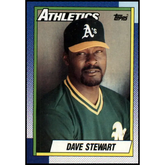 1990 Topps #270 Dave Stewart NM-MT Oakland Athletics Baseball Card - Baseball Card Single