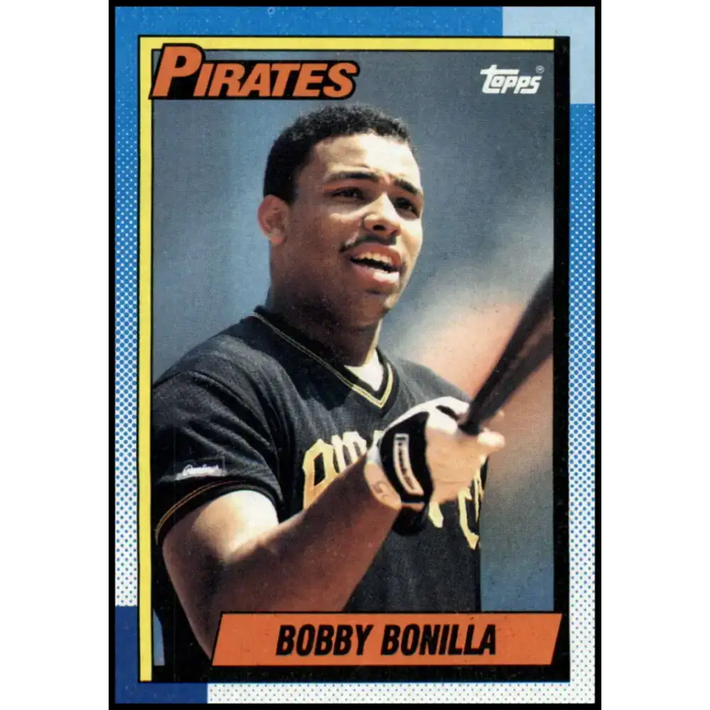 1990 Topps #273 Bobby Bonilla NM-MT Pittsburgh Pirates Baseball Card - Baseball Card Single