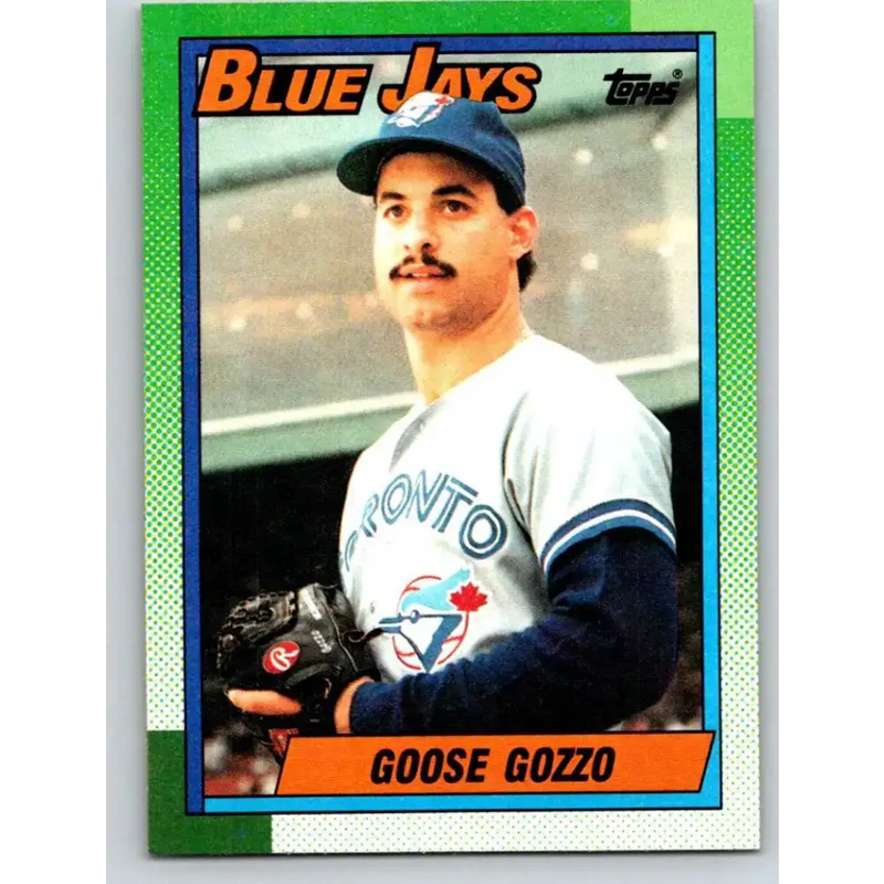1990 Topps #274 Mauro Gozzo NM-MT RC Rookie Toronto Blue Jays Baseball Card - Baseball Card Single