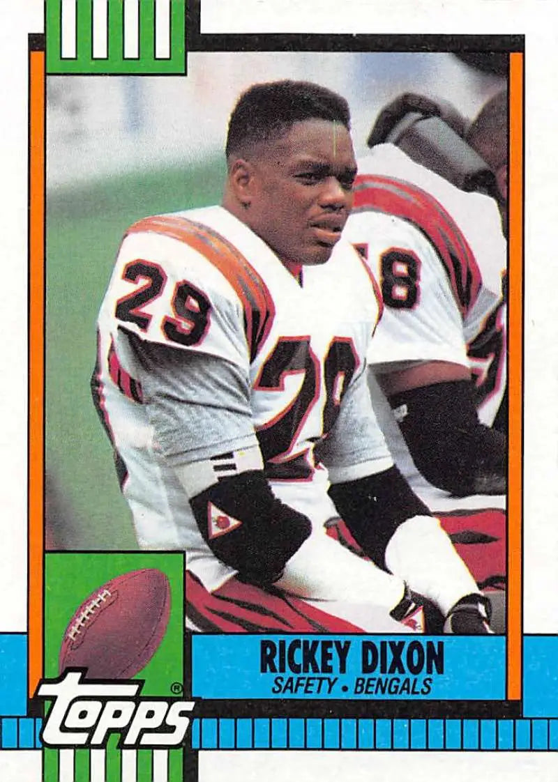 1990 Topps #276 Rickey Dixon EX Excellent RC Rookie Cincinnati Bengals Football Card - Football Card Single