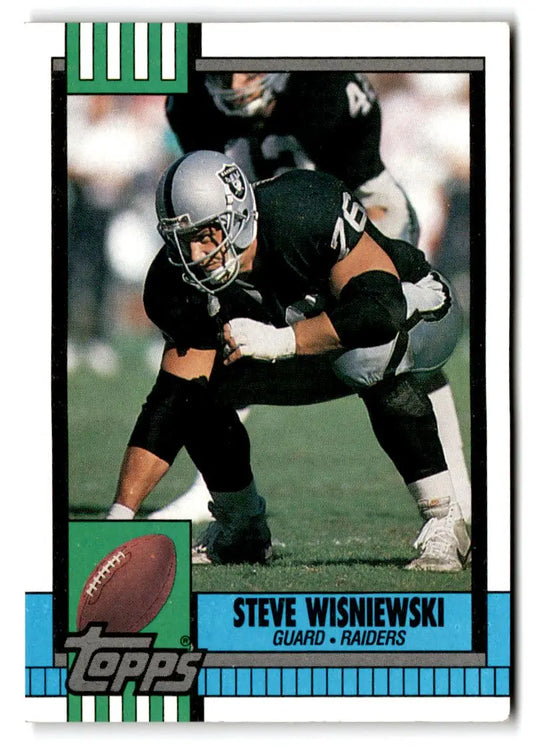 1990 Topps #282b Steve Wisniewski - Football Card Single
