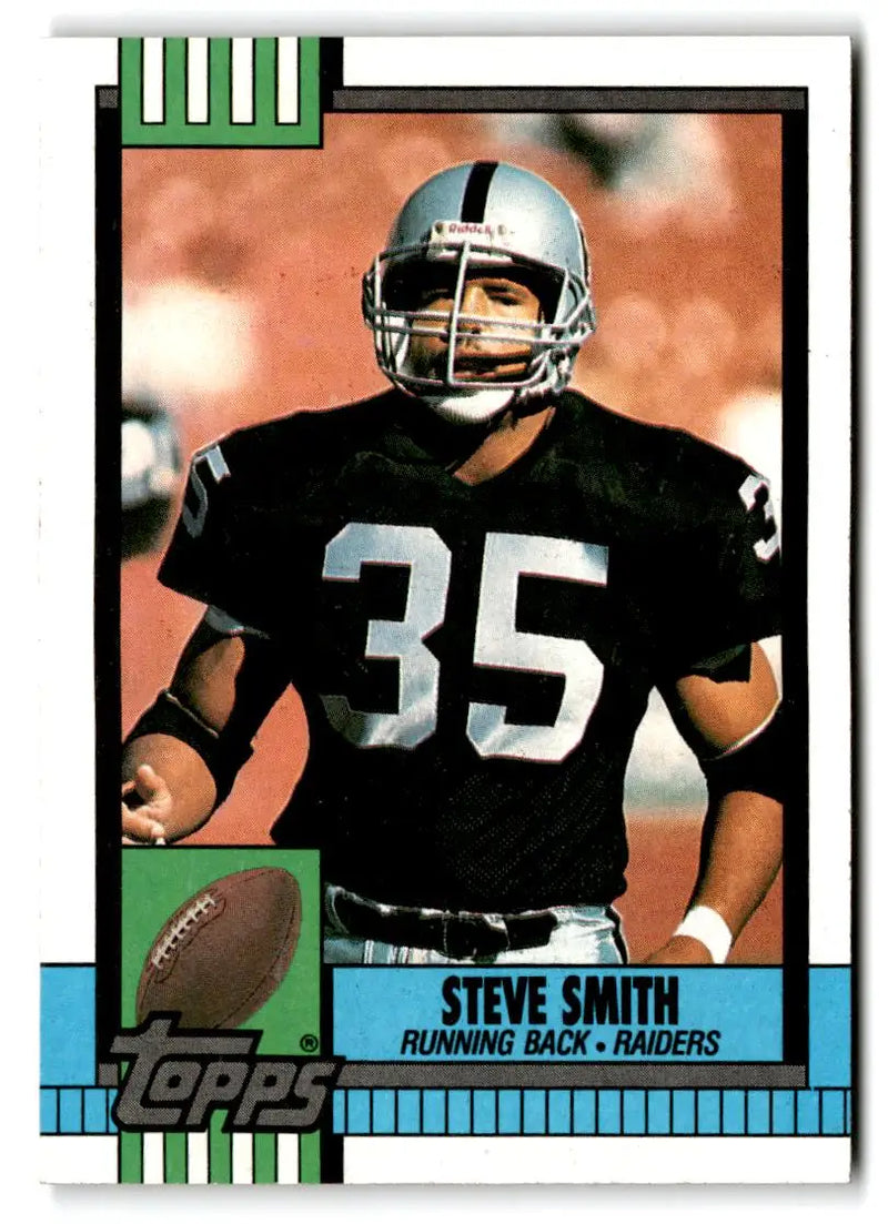 1990 Topps #283b Steve Smith - Football Card Single