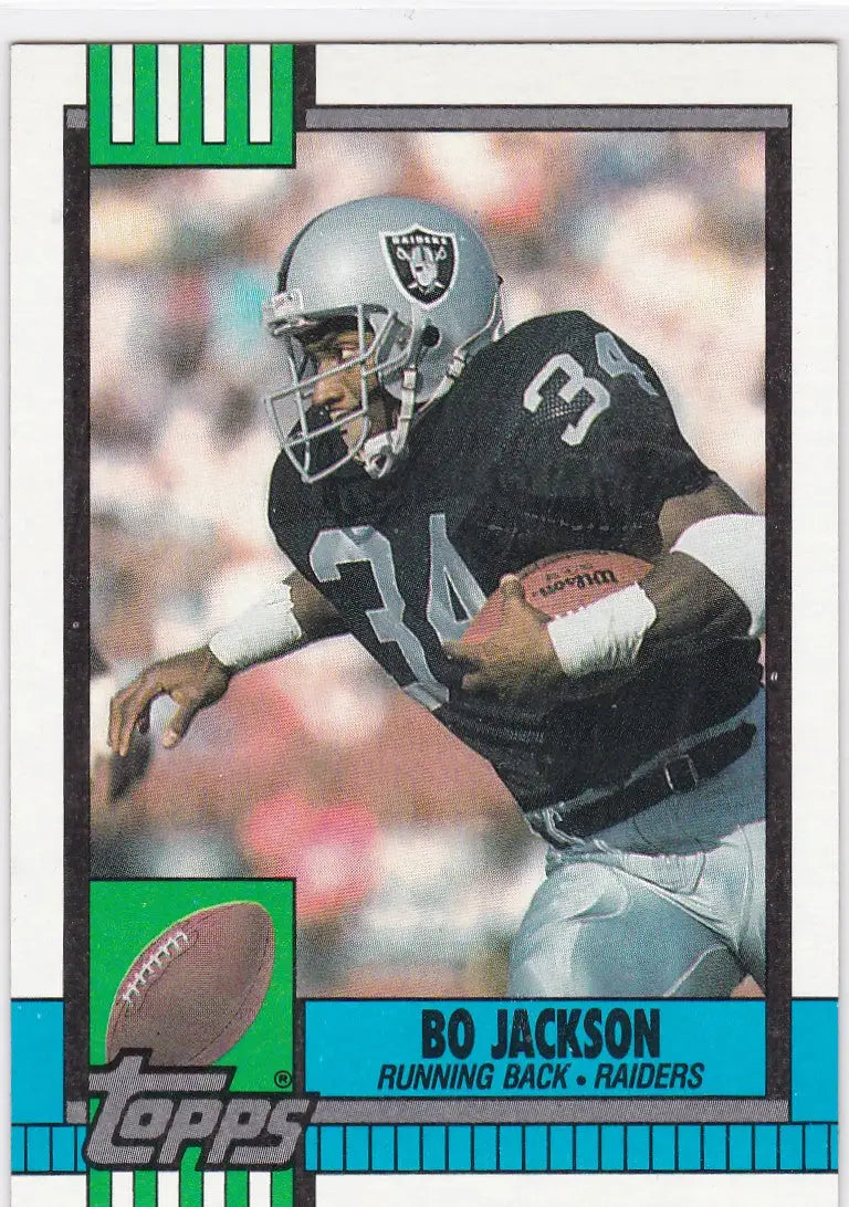 1990 Topps #285 Bo Jackson Oakland Raiders - Football Card Single