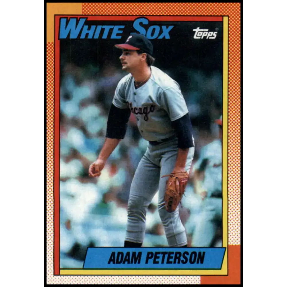 1990 Topps #299 Adam Peterson NM-MT Chicago White Sox Baseball Card - Baseball Card Single
