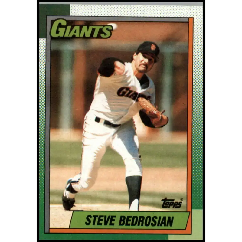 1990 Topps #310 Steve Bedrosian NM-MT San Francisco Giants Baseball Card - Baseball Card Single