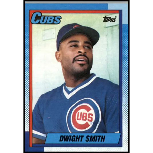 1990 Topps #311 Dwight Smith NM-MT Chicago Cubs Baseball Card - Baseball Card Single