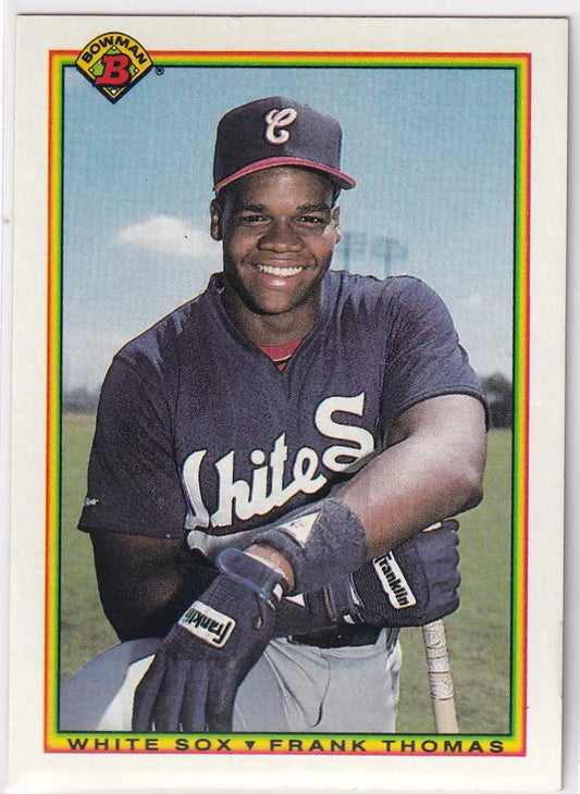 1990 TOPPS #320 FRANK THOMAS- CHICAGO WHITE SOX - Baseball Card Single
