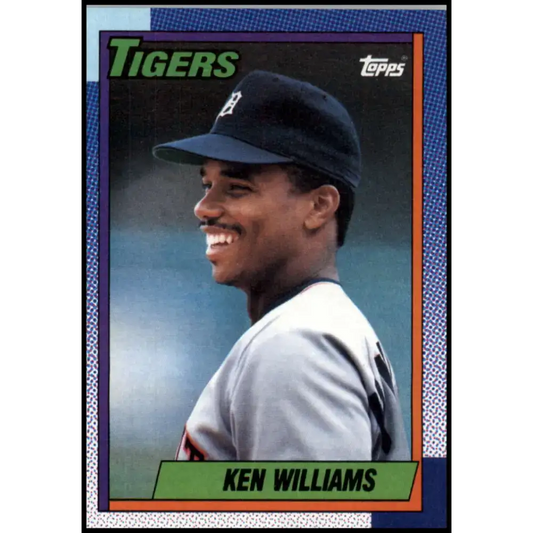 1990 Topps #327 Kenny Williams NM-MT Detroit Tigers Baseball Card - Baseball Card Single
