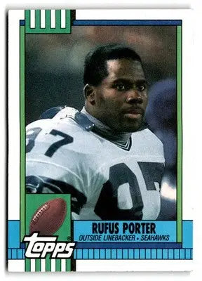1990 Topps #336 Rufus Porter - Football Card Single