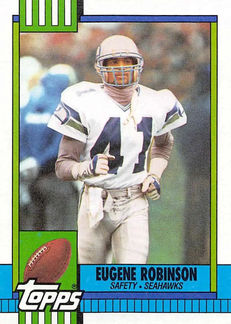 1990 Topps #342 Eugene Robinson EX Excellent Seattle Seahawks Football Card