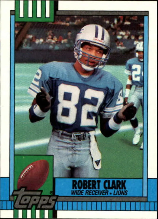 1990 Topps #358 Robert Clark EX Excellent RC Rookie Detroit Lions Football Card