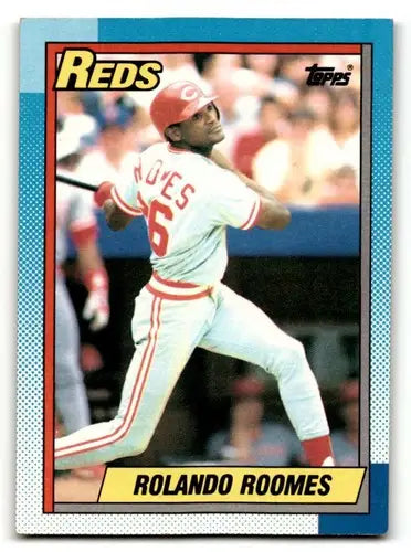1990 Topps #364 Rolando Roomes Cincinnati Reds Baseball Cards EX/NM ID:55052 - Baseball Card Single