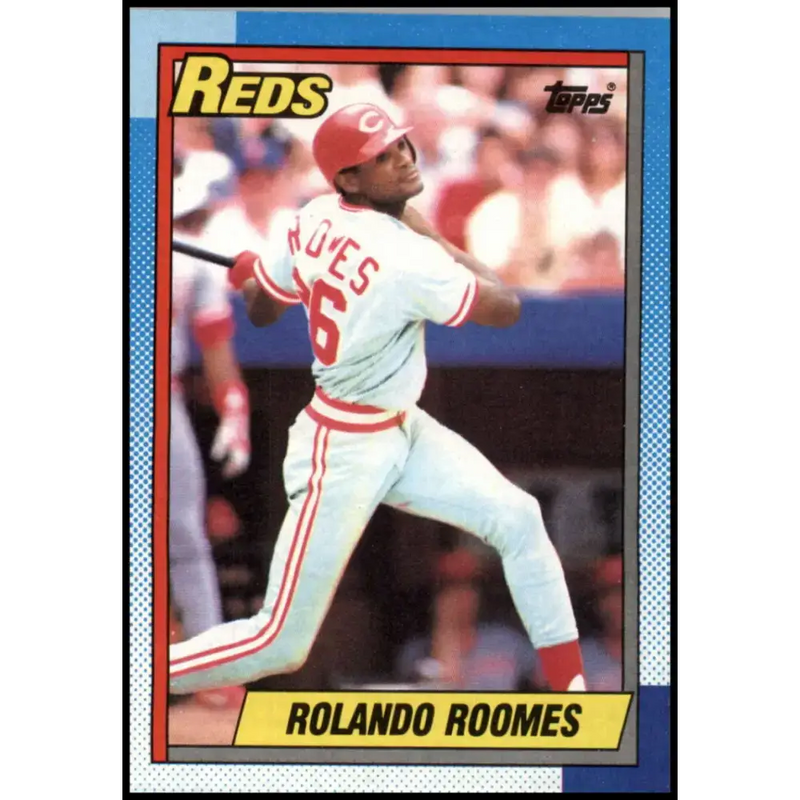 1990 Topps #364 Rolando Roomes NM-MT Cincinnati Reds Baseball Card - Baseball Card Single