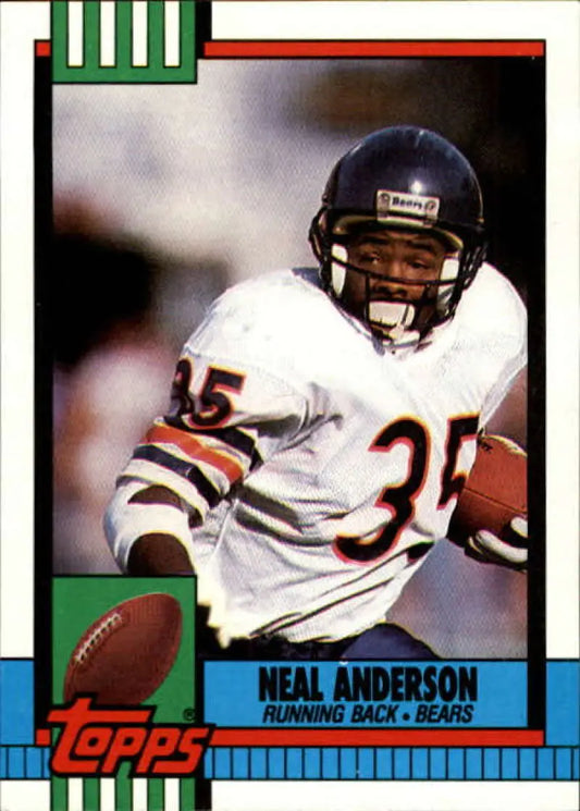 1990 Topps #367 Neal Anderson EX Excellent Chicago Bears Football Card