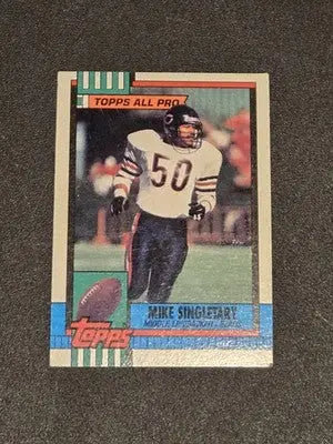 1990 Topps #368 Mike Singletary Collector’s Edition (Tiffany) - Football Card Single