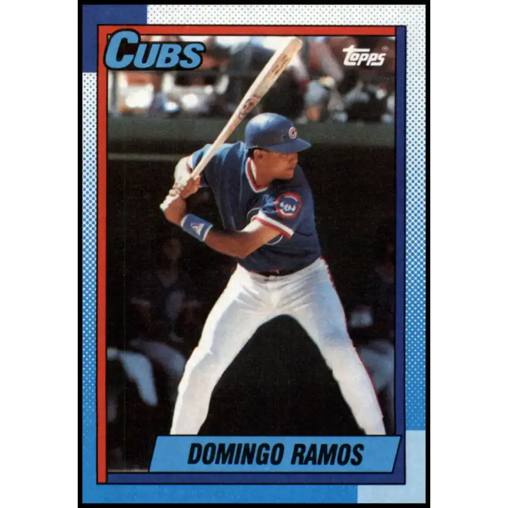 1990 Topps #37 Domingo Ramos NM-MT Chicago Cubs Baseball Card - Baseball Card Single