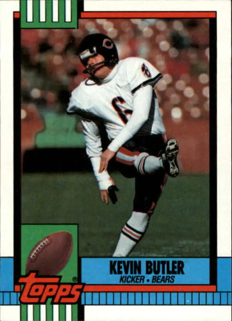 1990 Topps #375 Kevin Butler EX Excellent Chicago Bears Football Card - Football Card Single