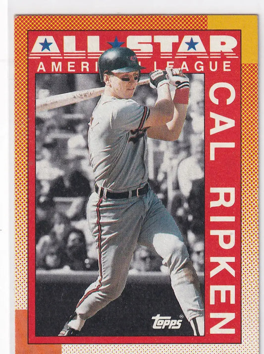 1990 TOPPS #388 CAL RIPKEN ALL STAR- BALTIMORE ORIOLES - Baseball Card Single