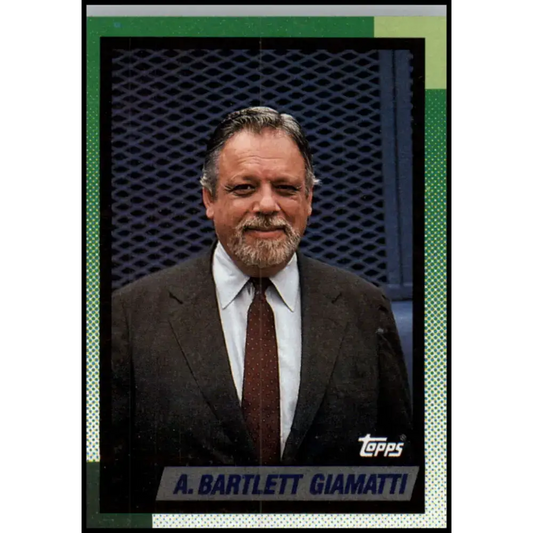 1990 Topps #396 Bart Giamatti NM-MT Baseball Card - Baseball Card Single