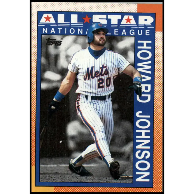 1990 Topps #399 Howard Johnson AS NM-MT New York Mets Baseball Card - Baseball Card Single