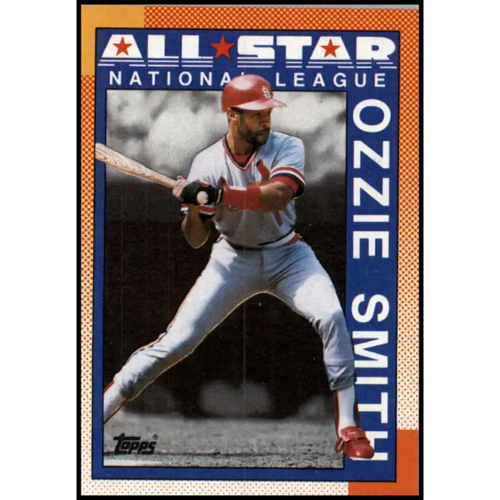 1990 Topps #400 Ozzie Smith AS NM-MT St. Louis Cardinals Baseball Card - Baseball Card Single