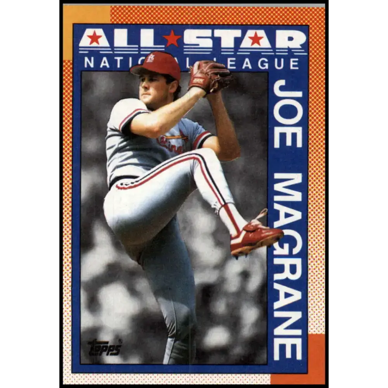 1990 Topps #406 Joe Magrane AS NM-MT St. Louis Cardinals Baseball Card - Baseball Card Single