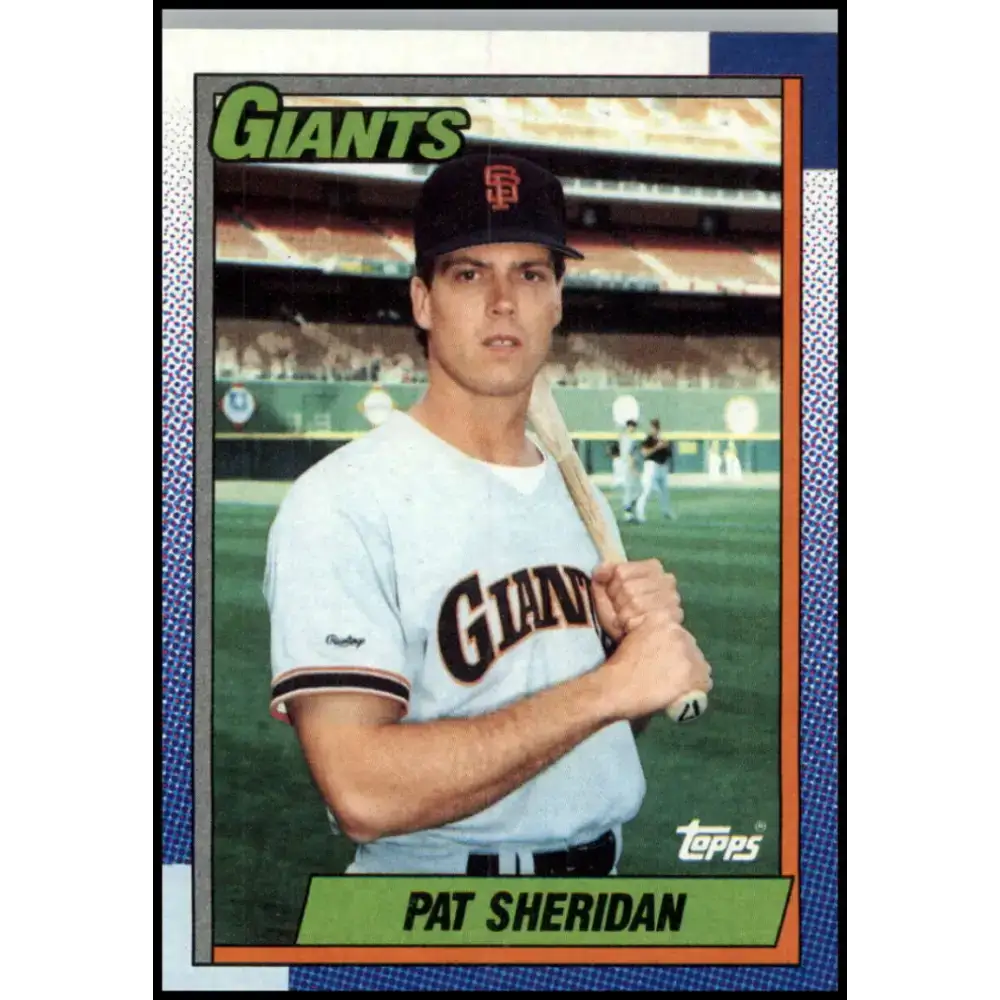 1990 Topps #422 Pat Sheridan NM-MT San Francisco Giants Baseball Card - Baseball Card Single