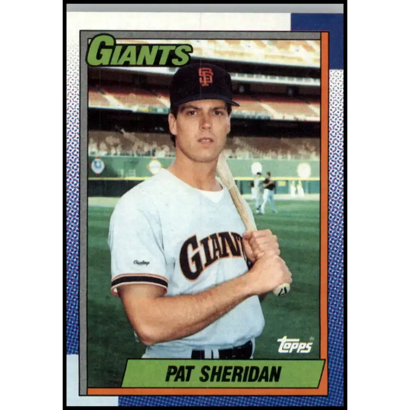 1990 Topps #422 Pat Sheridan NM-MT San Francisco Giants Baseball Card - Baseball Card Single