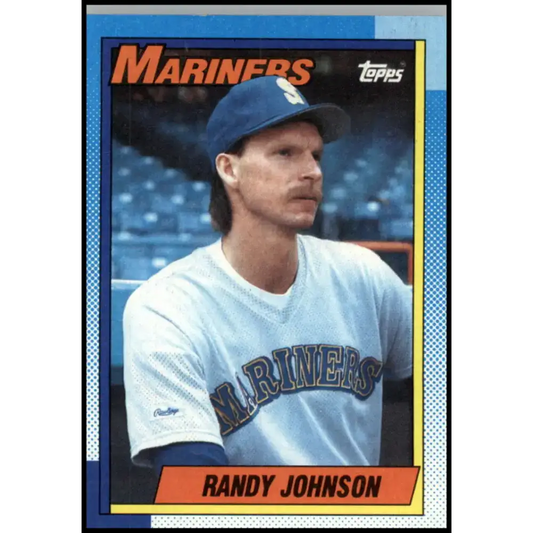 1990 Topps #431 Randy Johnson NM-MT Seattle Mariners Baseball Card - Baseball Card Single