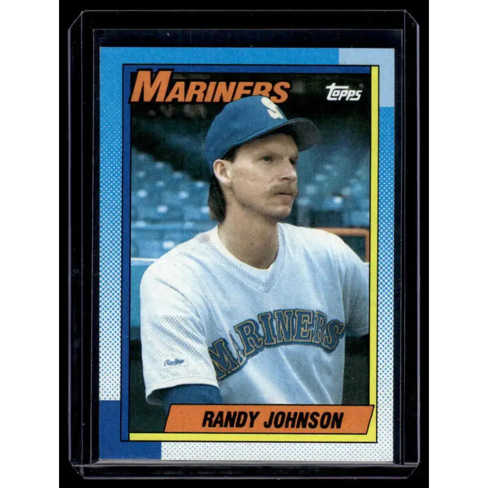 1990 Topps #431 Randy Johnson Seattle Mariners NM-MT - Baseball Card Single