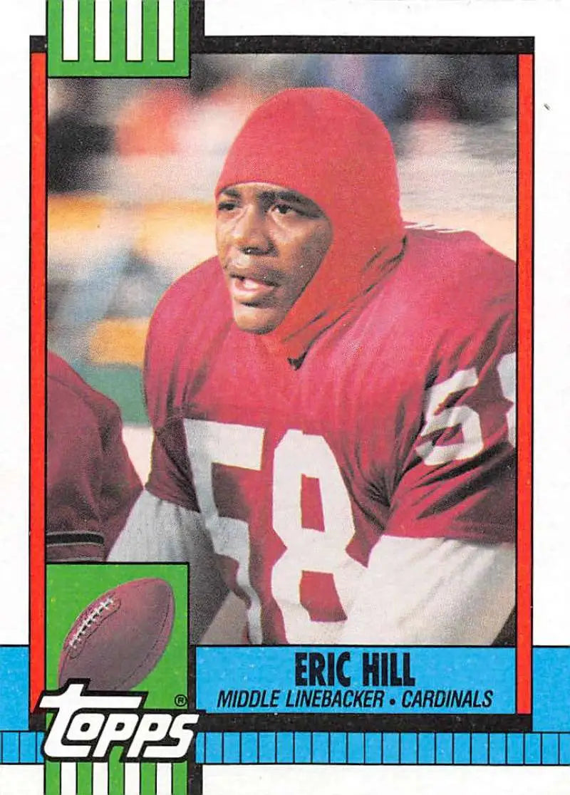 1990 Topps #432 Eric Hill EX Excellent Phoenix Cardinals Football Card - Football Card Single