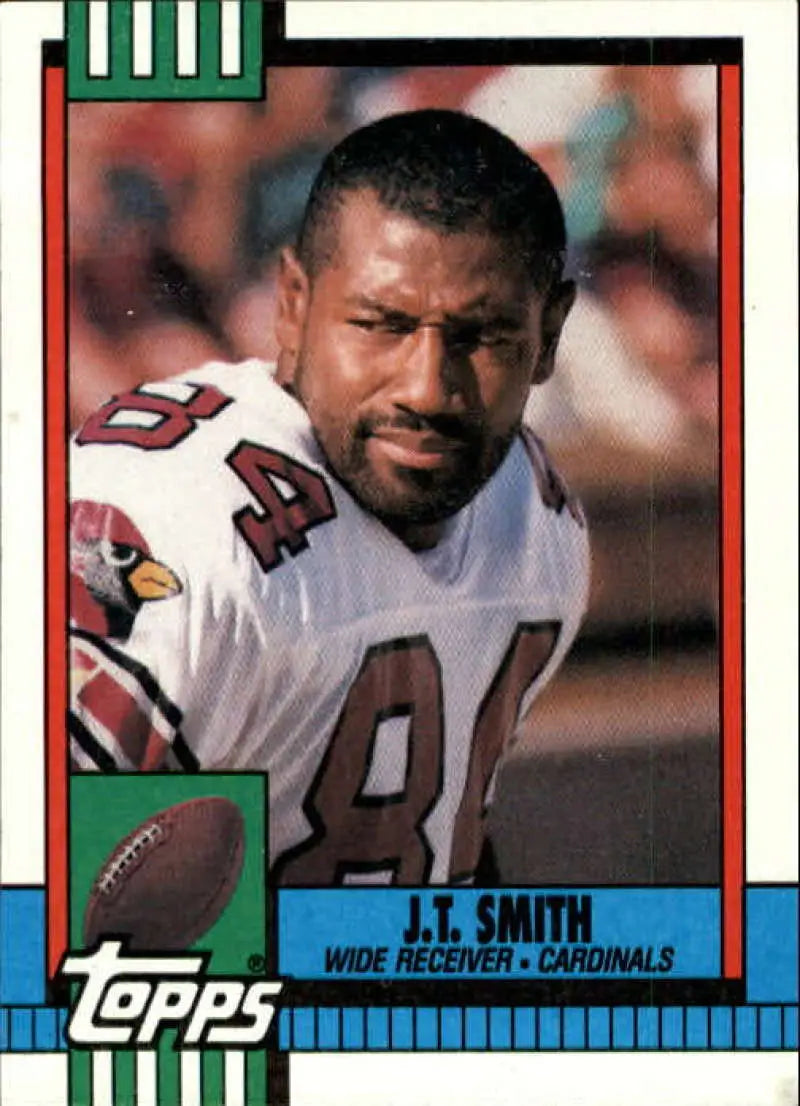 1990 Topps #438 J.T. Smith EX Excellent Phoenix Cardinals Football Card - Football Card Single