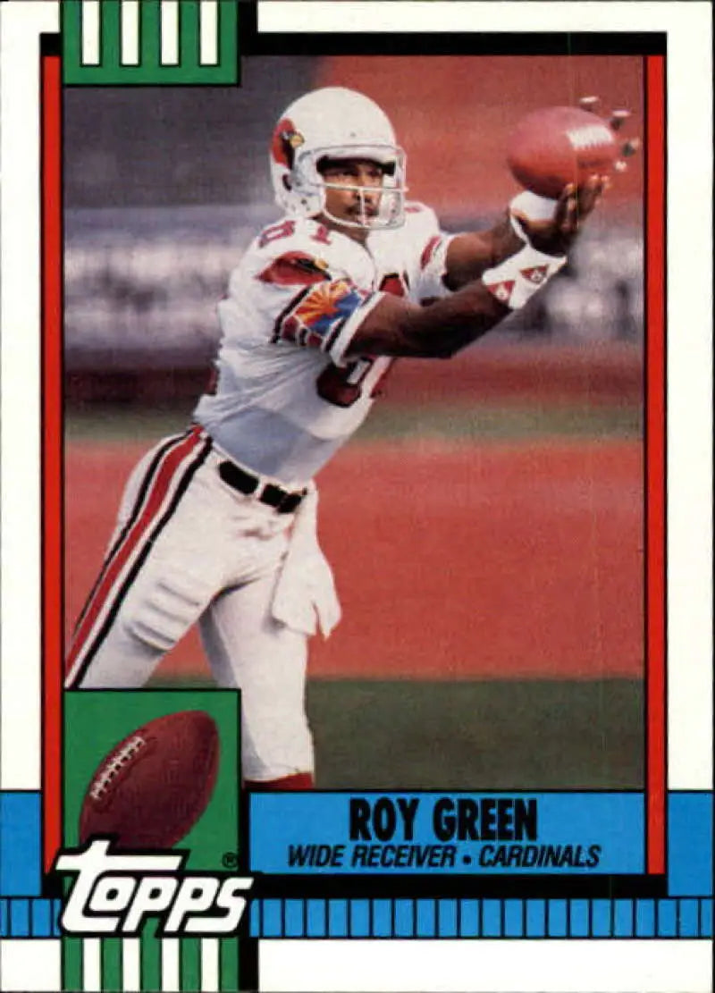 1990 Topps #439 Roy Green EX Excellent Phoenix Cardinals Football Card - Football Card Single