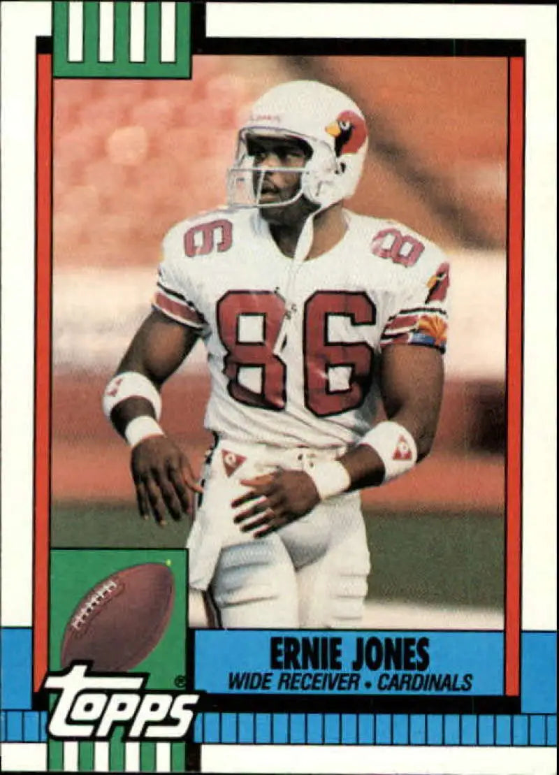 1990 Topps #440 Ernie Jones EX Excellent RC Rookie Phoenix Cardinals Football Card