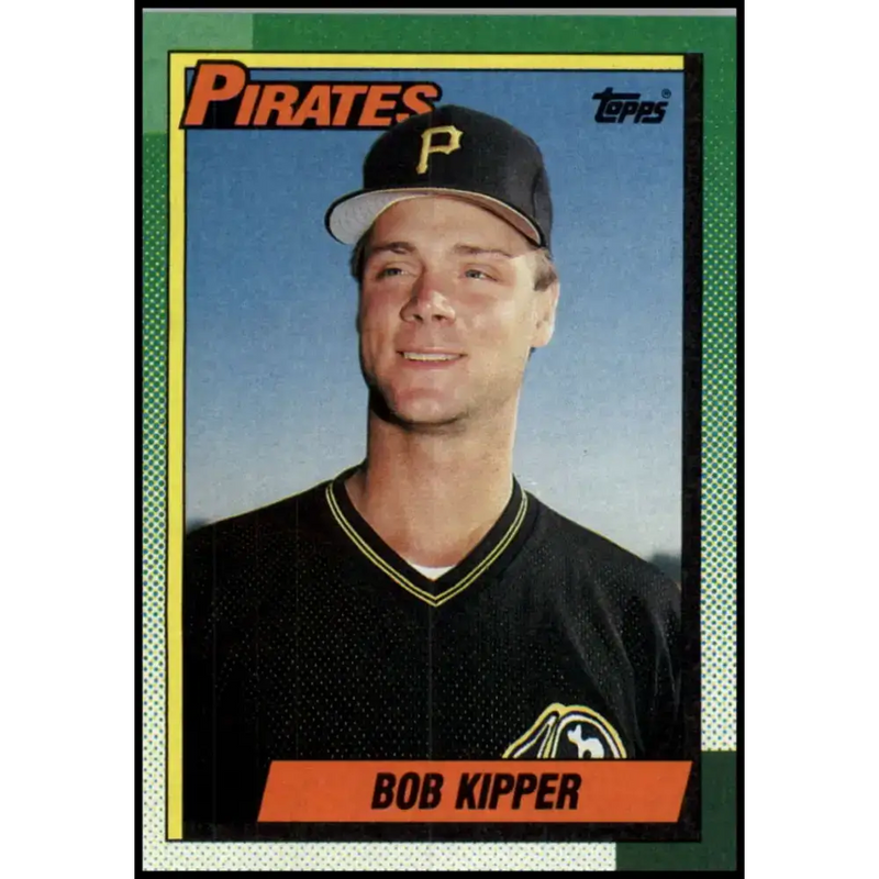 1990 Topps #441 Bob Kipper NM-MT Pittsburgh Pirates Baseball Card - Baseball Card Single