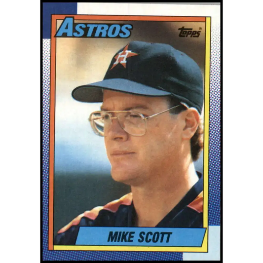 1990 Topps #460 Mike Scott NM-MT Houston Astros Baseball Card - Baseball Card Single