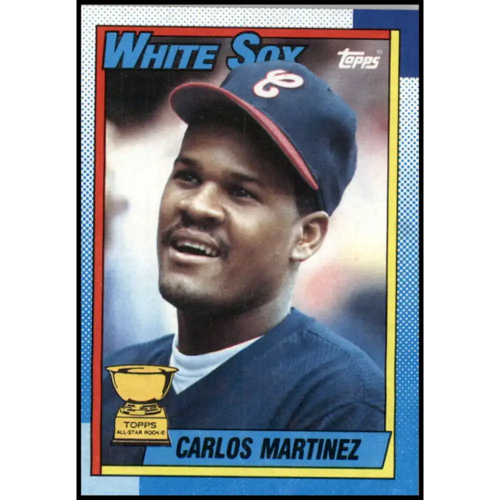 1990 Topps #461 Carlos Martinez NM-MT Chicago White Sox Baseball Card - Baseball Card Single
