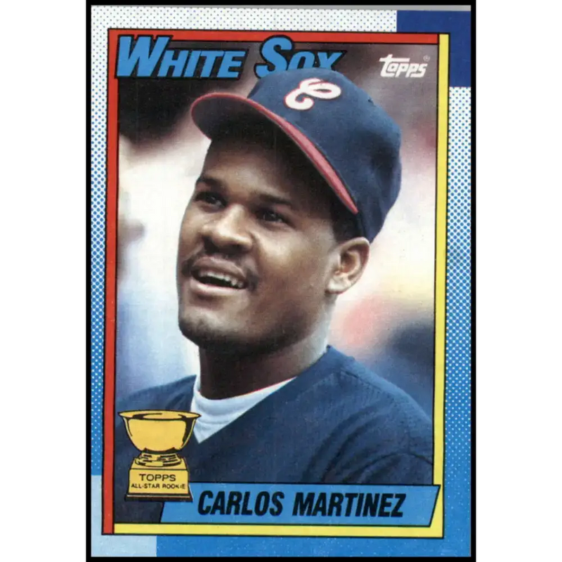 1990 Topps #461 Carlos Martinez NM-MT Chicago White Sox Baseball Card - Baseball Card Single