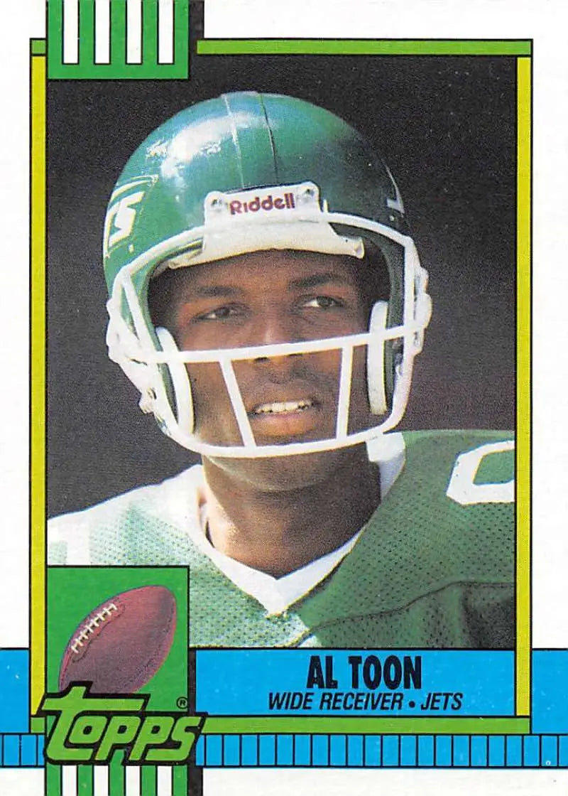 1990 Topps #463 Al Toon EX Excellent New York Jets Football Card