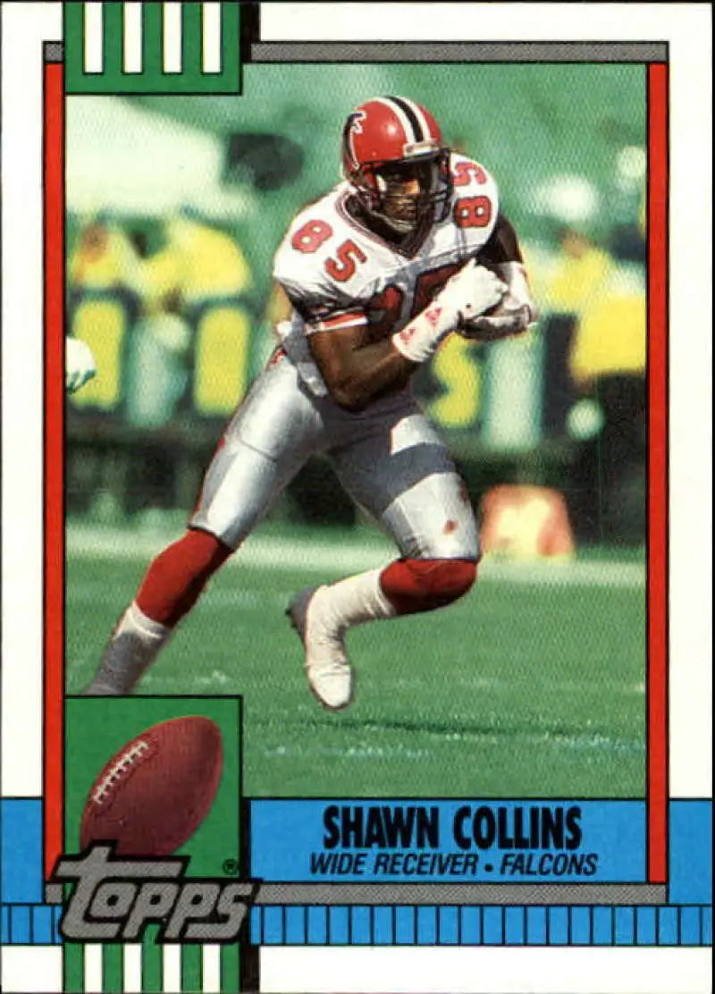 1990 Topps #467 Shawn Collins EX Excellent Atlanta Falcons Football Card