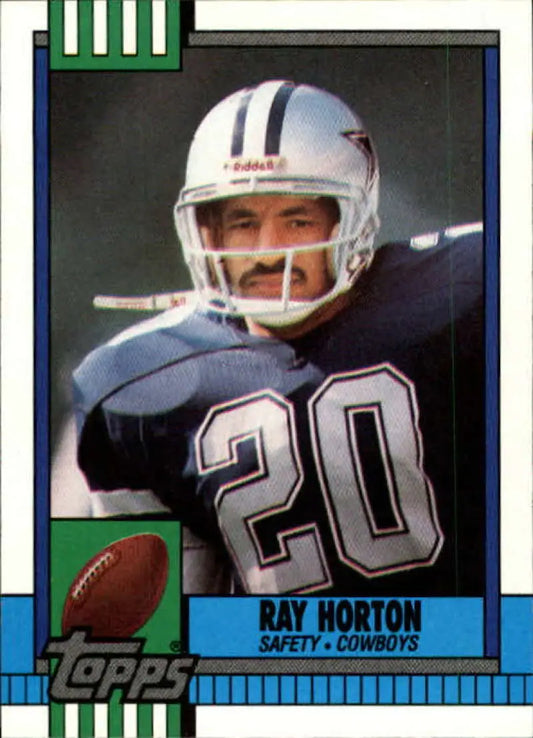 1990 Topps #483 Ray Horton EX Excellent Dallas Cowboys Football Card