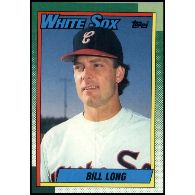 1990 Topps #499 Bill Long NM-MT Chicago White Sox Baseball Card - Baseball Card Single