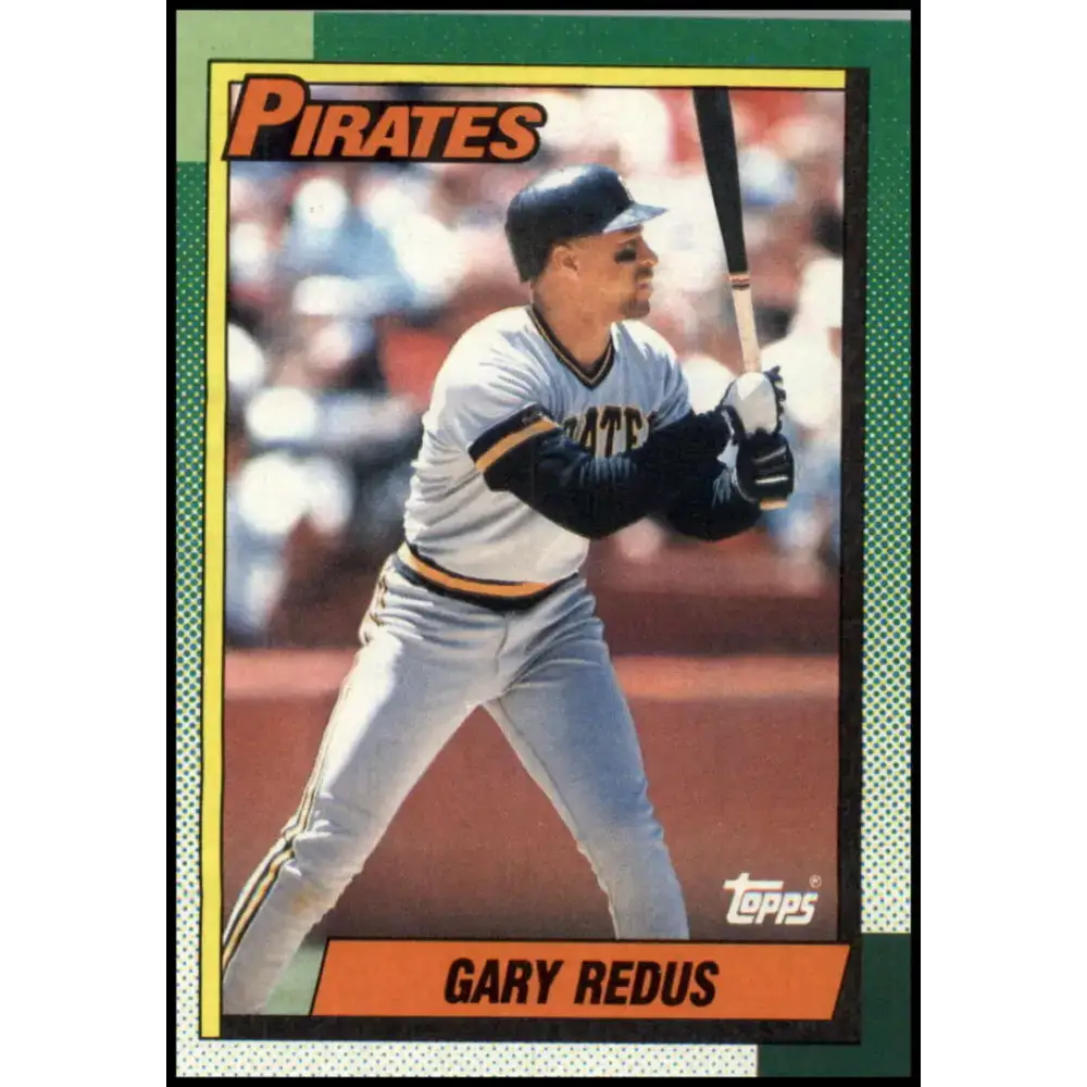 1990 Topps #507 Gary Redus NM-MT Pittsburgh Pirates Baseball Card - Baseball Card Single