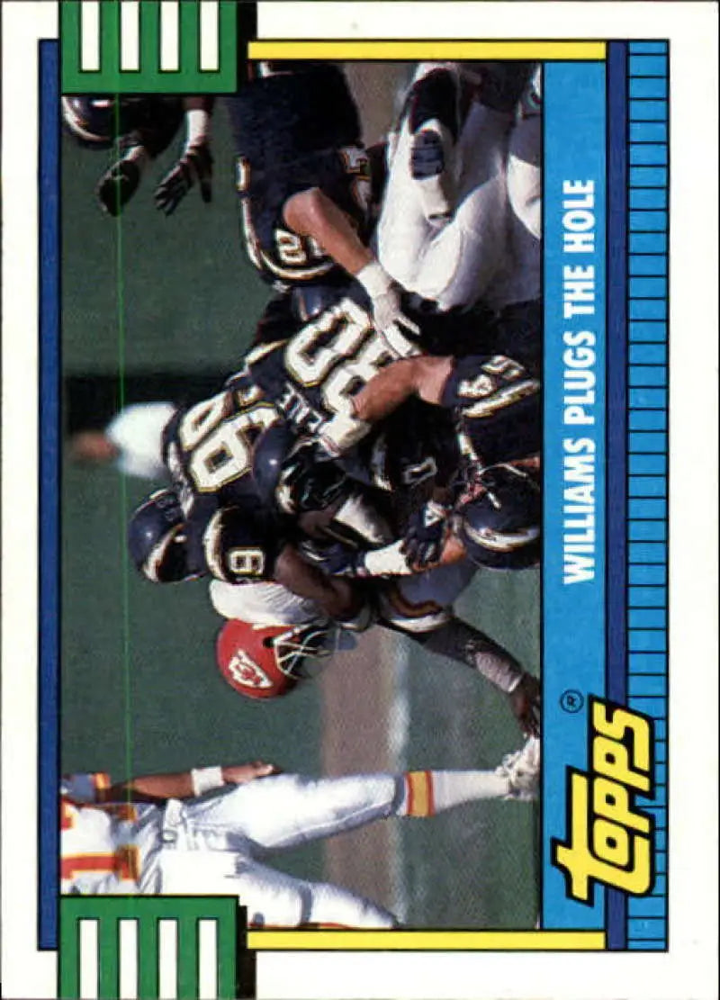 1990 Topps #508 Lee Williams EX Excellent San Diego Chargers Football Card - Football Card Single