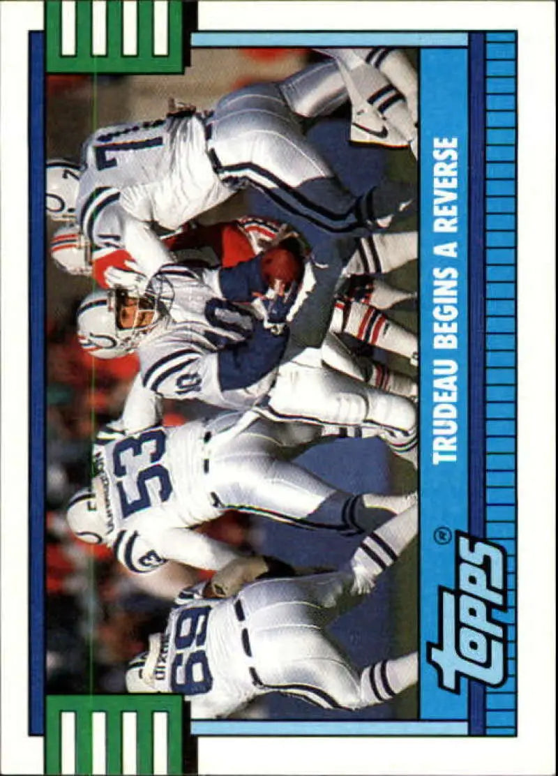 1990 Topps #510 Jack Trudeau EX Excellent Indianapolis Colts Football Card - Football Card Single