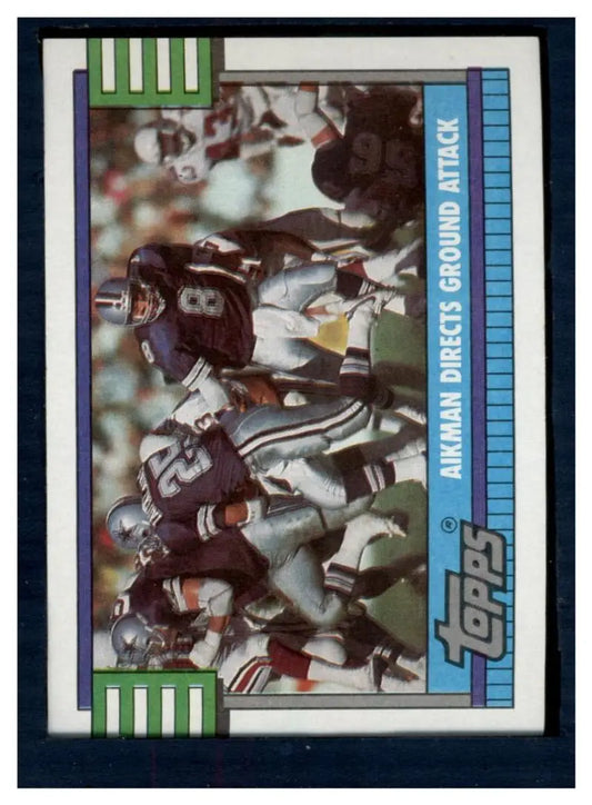 1990 Topps #511 Troy Aikman EX Excellent Dallas Cowboys Football Card