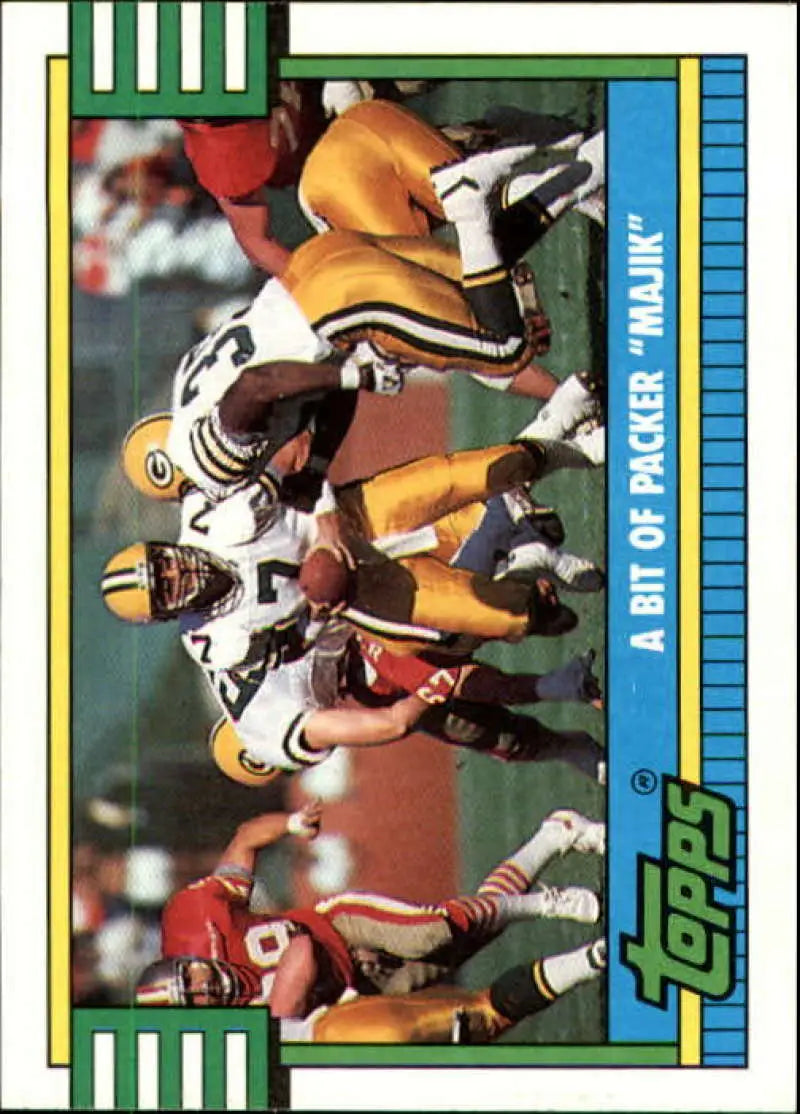 1990 Topps #520 Don Majkowski EX Excellent Green Bay Packers Football Card - Football Card Single