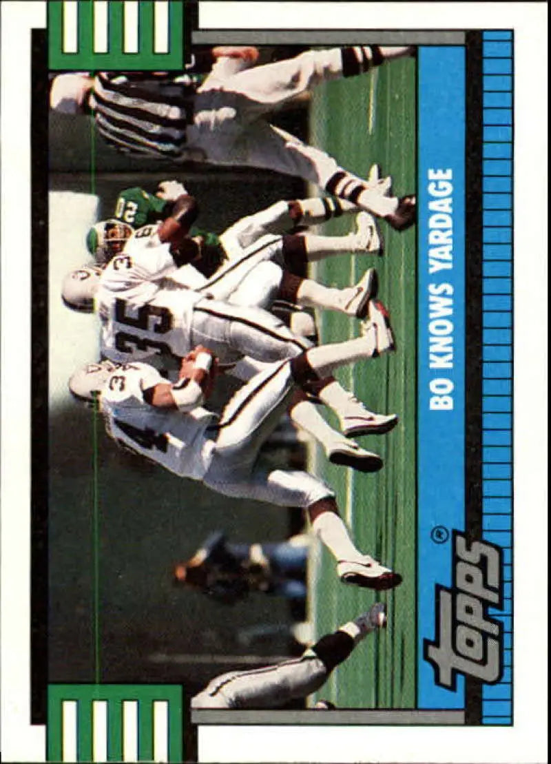 1990 Topps #522 Bo Jackson EX Excellent Los Angeles Raiders Football Card