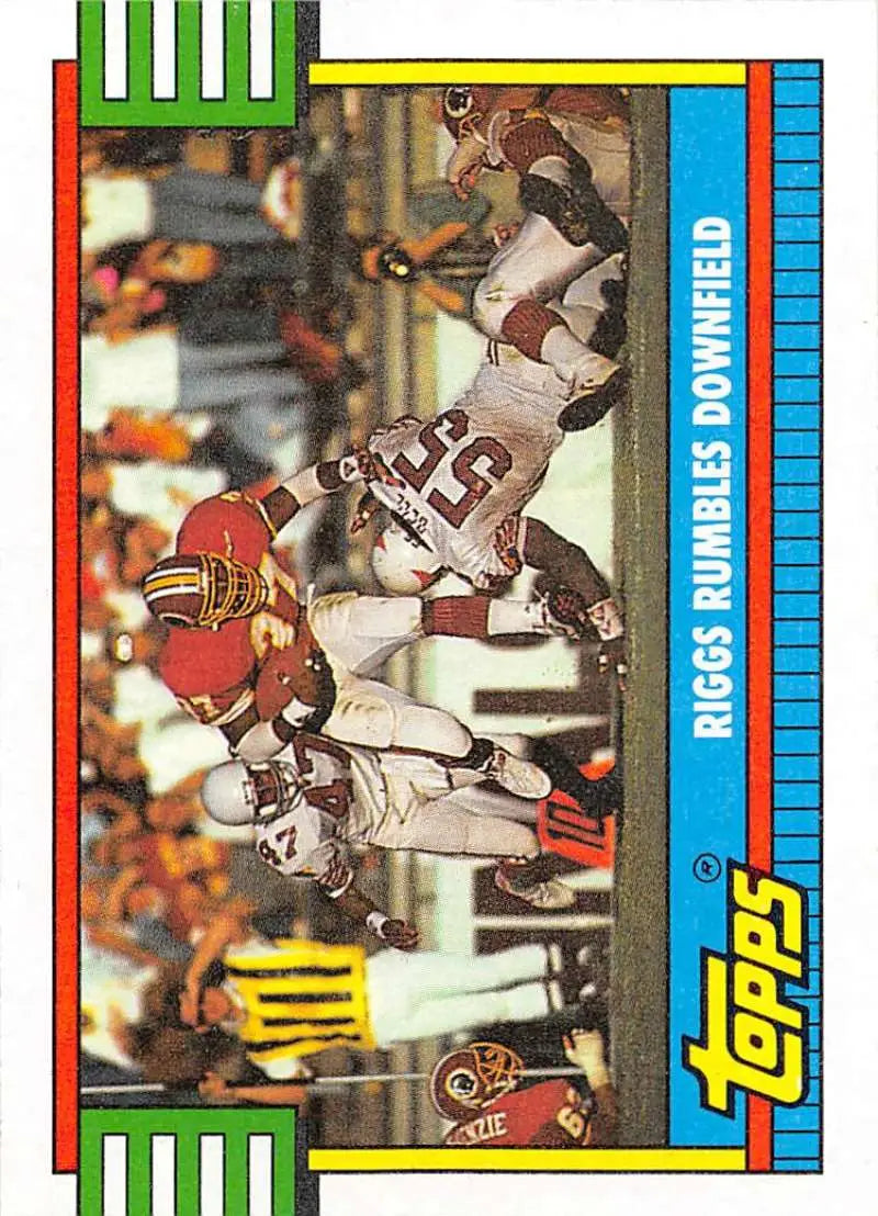 1990 Topps #524 Gerald Riggs EX Excellent Washington Redskins Football Card - Football Card Single
